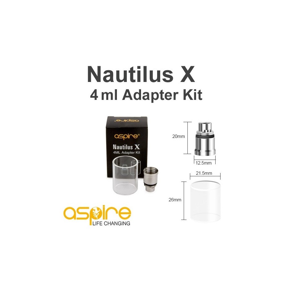 Extension 4ml pour Nautilus X Aspire