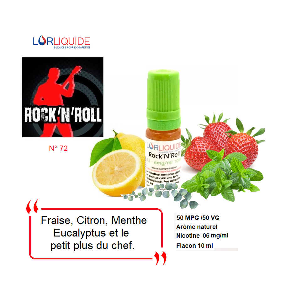 E-liquide Rock'N'Roll LorLiquide