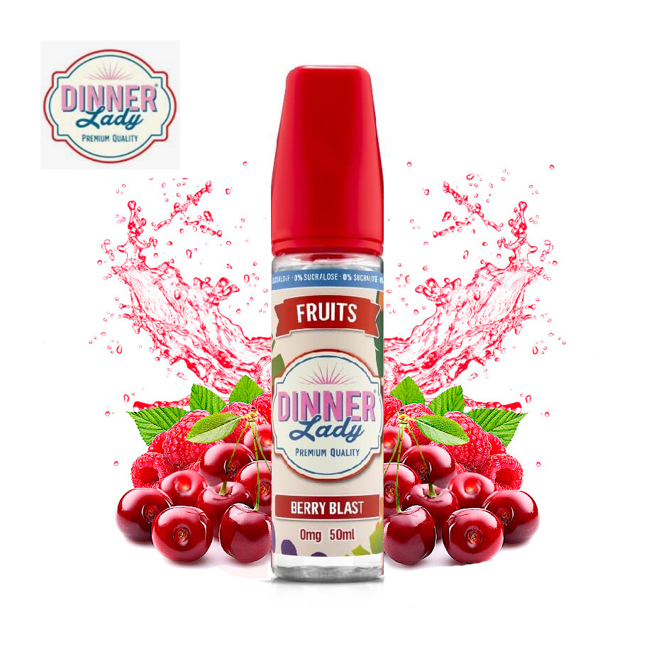 Berry Blast 50ml 0% Sucralose - Dinner Lady