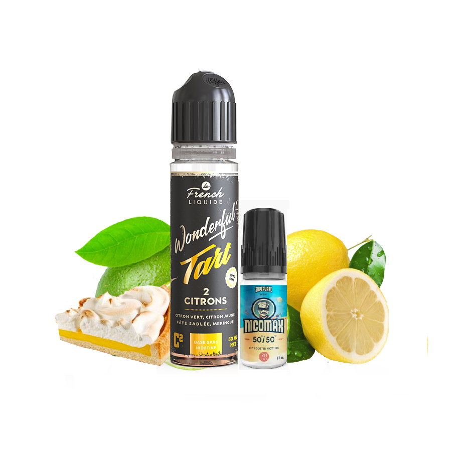 Wonderful Tart 2 Citrons 60ml (50/50) Le French Liquide